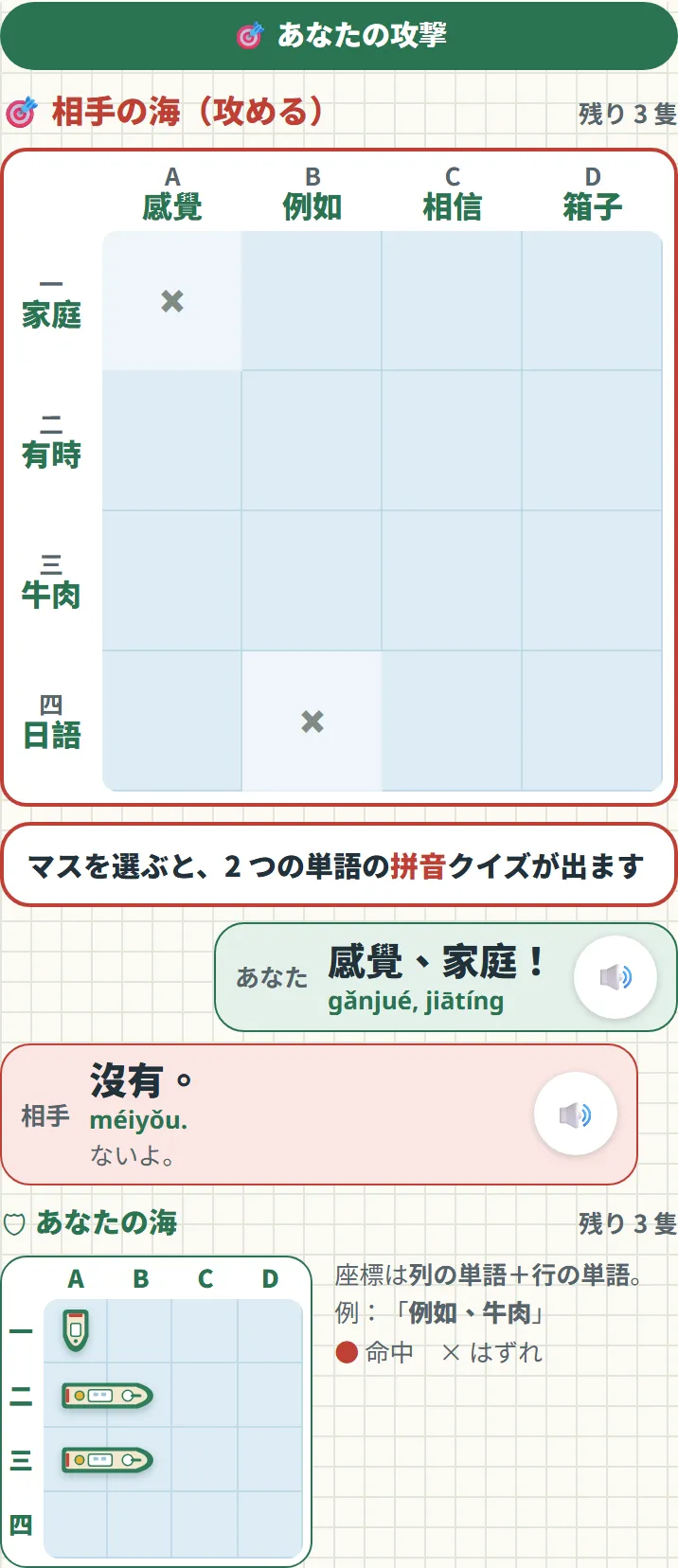 はずれた画面。×の印